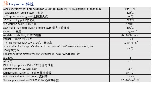 DG双纤毛细管特性